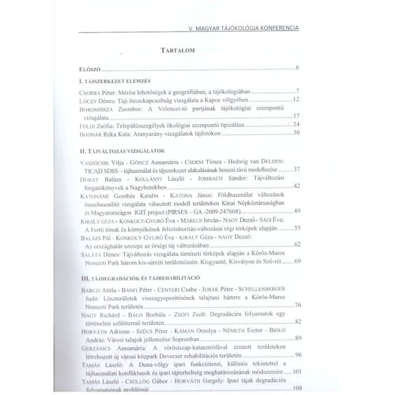 Tájtudomány, tájtervezés