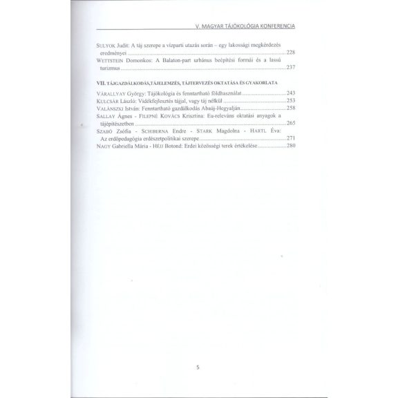 Tájtudomány, tájtervezés