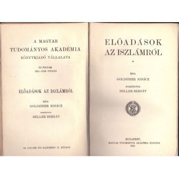 Előadások az Iszlámról