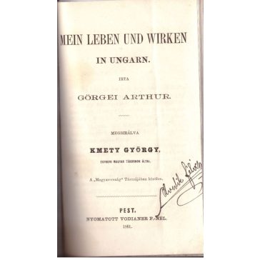   Palóc népköltemények/ Mein Leben und Wirken in Ungarn bírálata/ Vásárhelyi daloskönyv