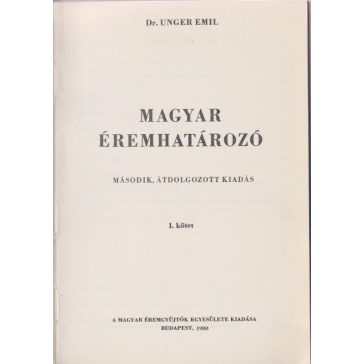 Magyar éremhatározó I-II
