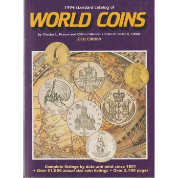 1994 Standard Catalog of World Coins