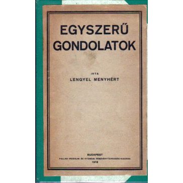 Egyszerű gondolatok