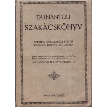 Dunántúli szakácskönyv