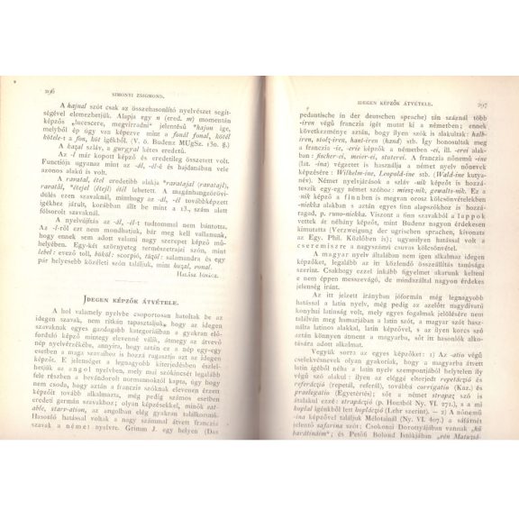 Magyar Nyelvőr 1878 Hetedik kötet