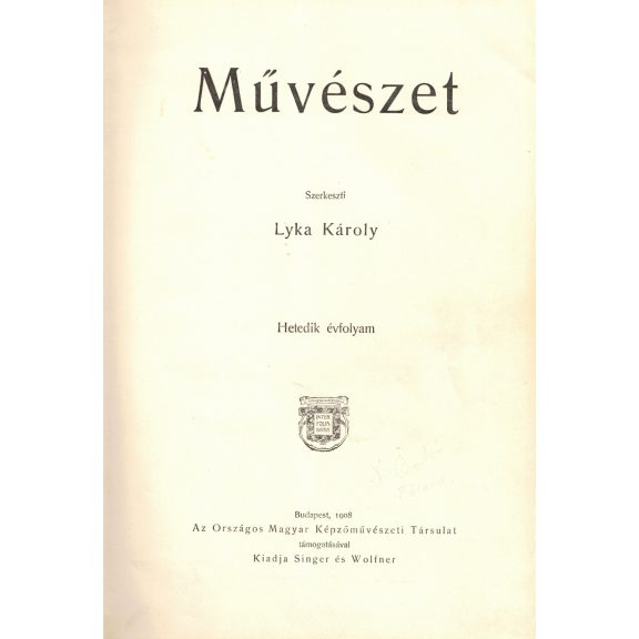 Művészet 1908