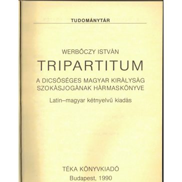 Hármaskönyv-Tripartitum