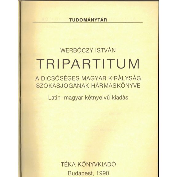 Hármaskönyv-Tripartitum