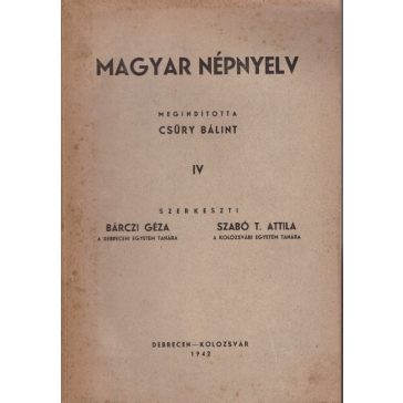 Magyar népnyelv : 4.