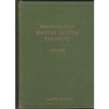 Magyar Tanítók Évkönyve 1930-31