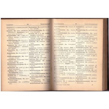   Magyar-Német (I. kötet)+ Német-Magyar (II. kötet) Katonai Szótár