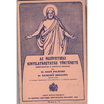 Az ószövetségi kinyilatkoztatás története