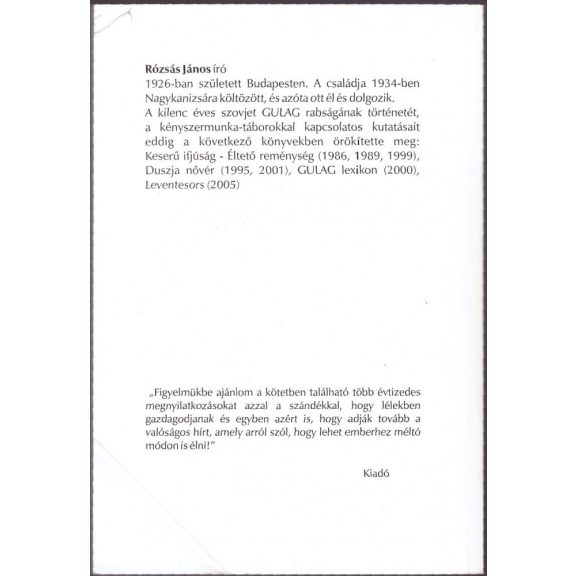 Válogatott írások