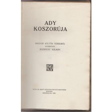Ady koszorúja