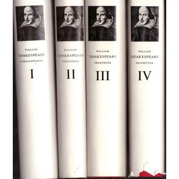 William Shakespeare összes drámái I-IV.