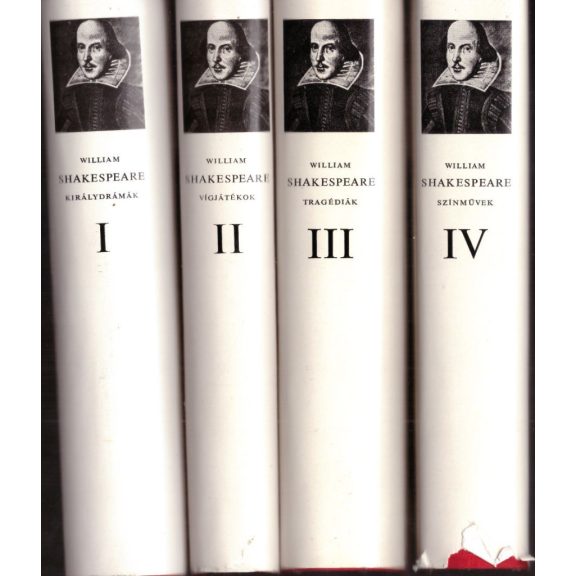 William Shakespeare összes drámái I-IV.