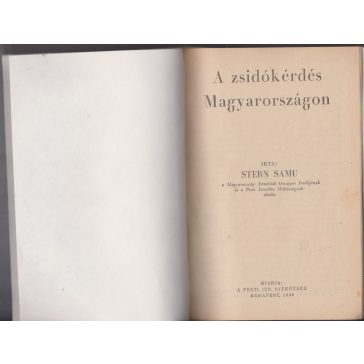 A zsidókérdés Magyarországon