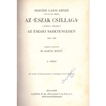   Az "Észak Csillaga" (Stella polare) az Északi Sarktengeren 1899-1900 