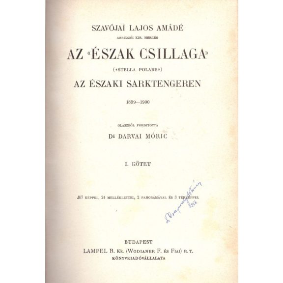 Az "Észak Csillaga" (Stella polare) az Északi Sarktengeren 1899-1900 