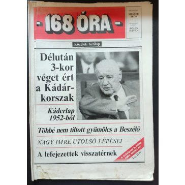 168 óra - I. évfolyam 1-2.  szám