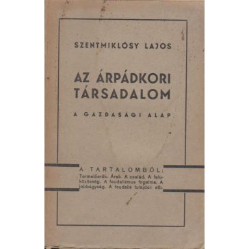 Az árpádkori társadalom