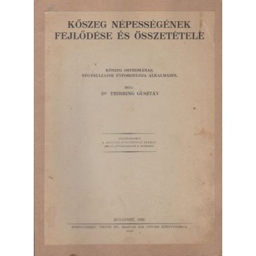Kőszeg népességének fejlődése és összetétele