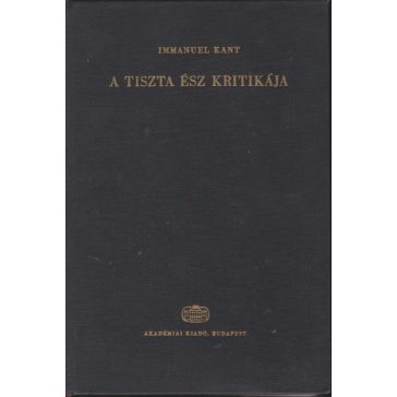 A tiszta ész kritikája