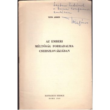 Az emberi méltóság forradalma Csehszlovákiában