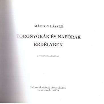 Toronyórák