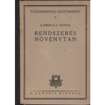 Rendszeres növénytan I. rész.