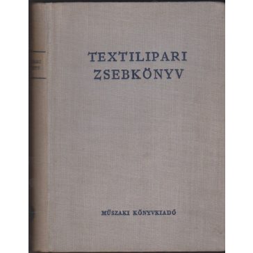 Textilipari zsebkönyv