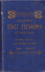 Országos Utász Zsebkönyv az 1930. évre