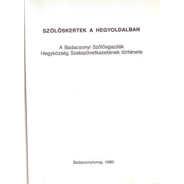 Szőlőskertek a hegyoldalban