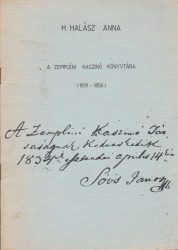 A Zempléni Kaszinó könyvtára /1831-1850/