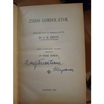 Zsidó gondolatok
