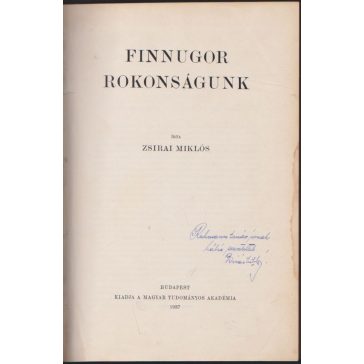 Finnugor rokonságunk