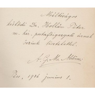 Dedikált könyvek